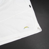 Los Angeles Chargers Nike NFL On Field Practice Shorts Men's White Used 2XL-SHOR-035688
