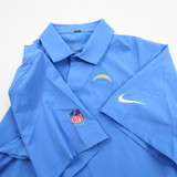 Los Angeles Chargers Nike NFL On Field Dri-Fit Polo Men's Blue Used S TOPS-164570