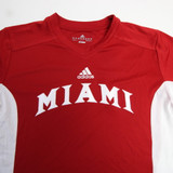 Miami RedHawks adidas Climacool Short Sleeve Shirt Women's Multiple Sizes TOPS-164580