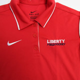 Liberty Flames Nike Dri-Fit Polo Women's Red New without Tags S TOPS-164585
