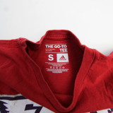 Florida Atlantic Owls adidas Go-To tee Short Sleeve Shirt Men's Red Used S-TOPS-164615