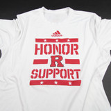 Rutgers Scarlet Knights adidas Aeroready Short Sleeve Shirt Multiple Sizes TOPS-164633