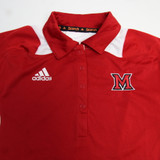 Miami RedHawks adidas Climacool Polo Women's Red New with Tags S TOPS-164665