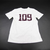 Texas A&M Aggies adidas Short Sleeve Shirt Men's White Used Multiple Sizes TOPS-164714