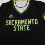 Sacramento State Hornets adidas Game Jersey - Softball Women's Black Used L JRSY-009928
