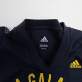 LA Galaxy adidas Short Sleeve Shirt Girl's Navy Used L TOPS-164753
