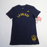 LA Galaxy adidas Short Sleeve Shirt Girl's Navy Used L TOPS-164753