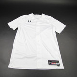 Under Armour Practice Jersey - Baseball Men's White Used Multiple Sizes JRSY-009993