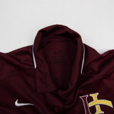 Indian Hill Warriors Nike Dri-Fit Polo Women's Maroon Used M-TOPS-164777