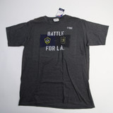 LA Galaxy Fanatics Short Sleeve Shirt Men's Dark Gray Used XL TOPS-164796