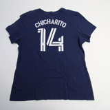 LA Galaxy Fanatics Short Sleeve Shirt Women's Navy Used XL TOPS-164797