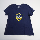 LA Galaxy Fanatics Short Sleeve Shirt Women's Navy Used XL TOPS-164797