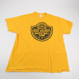 Gildan Heavy Cotton Short Sleeve Shirt Men's Gold Used XL TOPS-164809