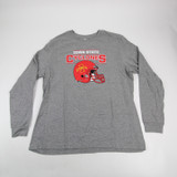 Iowa State Cyclones Nike Nike Tee Long Sleeve Shirt Men's Gray New-TOPS-164812