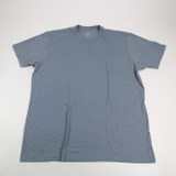 Fresh Short Sleeve Shirt Men's Blue Used 3XL TOPS-164822