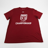 Under Armour HeatGear Short Sleeve Shirt Men's Red Used L TOPS-164829
