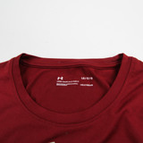 Under Armour HeatGear Short Sleeve Shirt Men's Red Used L TOPS-164829