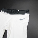 Nike Pro Dri-Fit Compression Pants Men's White Used 2XL-PNTS-034144