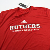 Rutgers Scarlet Knights adidas Short Sleeve Shirt Men's Red New with Tags 3XL TOPS-164840