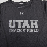 Utah Utes Under Armour Short Sleeve Shirt Women's Dark Gray New-TOPS-164869
