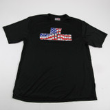 A4 Short Sleeve Shirt Men's Black Used L TOPS-164912