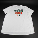 Miami Hurricanes adidas Aeroready Short Sleeve Shirt Men's Multiple Sizes TOPS-164915