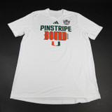 Miami Hurricanes adidas Aeroready Short Sleeve Shirt Men's Multiple Sizes TOPS-164931
