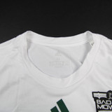 Miami Hurricanes adidas Aeroready Short Sleeve Shirt Men's White New M-TOPS-164934