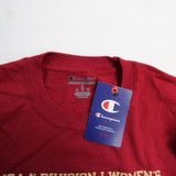 Champion Long Sleeve Shirt Men's Red New with Tags Multiple Sizes TOPS-164988