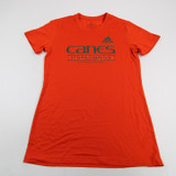 Miami Hurricanes adidas Aeroready Short Sleeve Shirt Men's Multiple Sizes TOPS-165011