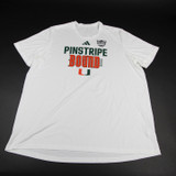 Miami Hurricanes adidas Aeroready Short Sleeve Shirt Men's Multiple Sizes TOPS-165024