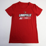 Louisville Cardinals adidas Aeroready Short Sleeve Shirt Women's Multiple Sizes TOPS-165106