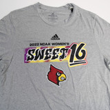 Louisville Cardinals adidas Aeroready Short Sleeve Shirt Men's Multiple Sizes TOPS-165109