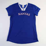 Kansas Jayhawks adidas Climalite Sleeveless Shirt Men's Blue Used S TOPS-165124