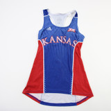 Kansas Jayhawks adidas Climalite Sleeveless Shirt Women's Used Multiple Sizes TOPS-165125