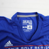 Kansas Jayhawks adidas Climalite Short Sleeve Shirt Women's Blue Used S TOPS-165135