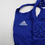 adidas Techfit Padded Compression Top Women's Blue New with Tags Multiple Sizes TOPS-165154