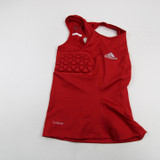 adidas Techfit Padded Compression Top Women's Red New with Tags Multiple Sizes TOPS-165155