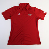 Louisville Cardinals adidas Climacool Polo Women's Red Used Multiple Sizes TOPS-165157