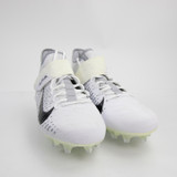 Nike Alpha Menace Football Cleat Men's White Used-CLEA-015465