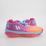 adidas Dame Basketball Shoe Men's Violet Used 15 SHOE-020631
