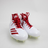 adidas adizero Football Cleat Men's White Used Multiple Sizes CLEA-015487