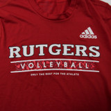 Rutgers Scarlet Knights adidas Creator Short Sleeve Shirt Men's Red Used M TOPS-165210