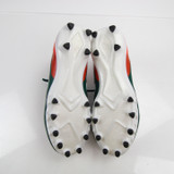 Miami Hurricanes adidas Ultraboost Football Cleat Men's Green/Orange Used 16-CLEA-015510
