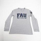 Florida Atlantic Owls adidas Creator Long Sleeve Shirt Women's Gray Used XS TOPS-165221