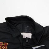 Minnesota Golden Gophers Nike Dri-Fit Polo Women's Black Used L TOPS-165256