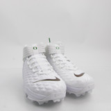 Oregon Ducks Nike Force Savage Football Cleat Men's White New without Box 14 CLEA-015554