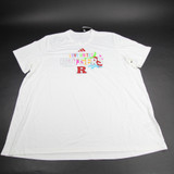 Rutgers Scarlet Knights adidas Short Sleeve Shirt Men's New with Tags 3XL TOPS-165267