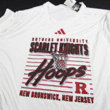 Rutgers Scarlet Knights adidas Short Sleeve Shirt Men's New with Tags 3XL TOPS-165276