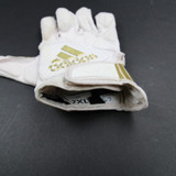 adidas Gloves - Receiver Men's White/Gold Used 3XL-EQPT-006106